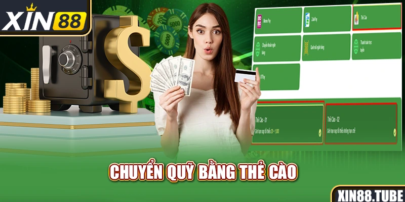 Chuyển quỹ bằng thẻ cào